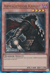 Armageddon Knight - RA03-EN002 - Prismatic Ultimate Rare - 1st Edition